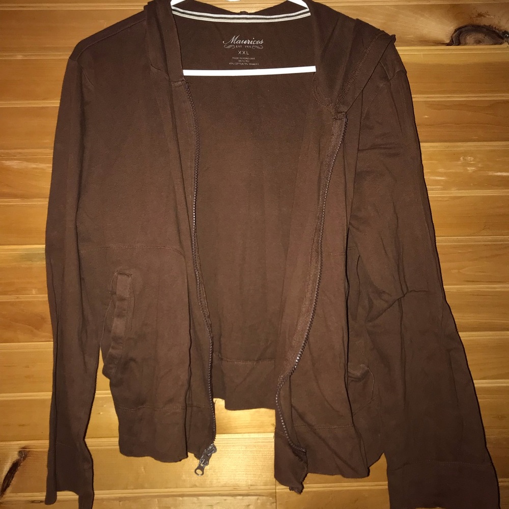 Maurices hoodie brown XXL